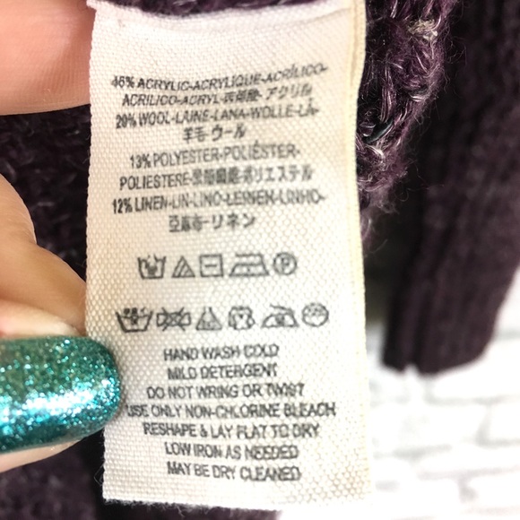 Free People Dylan Tweedy Pullover Sweater Dress Sm - Picture 6 of 8